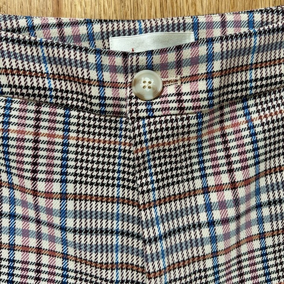 ANTHROPOLOGIE malcolm plaid tapered trouser pants dark academia menswear size 10 - Picture 5 of 11
